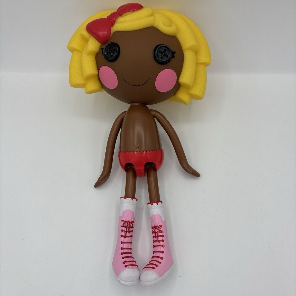 Lalaloopsy Dot Starlight 12” Full Size 2009 Doll Nude No Outfit Yellow Hair